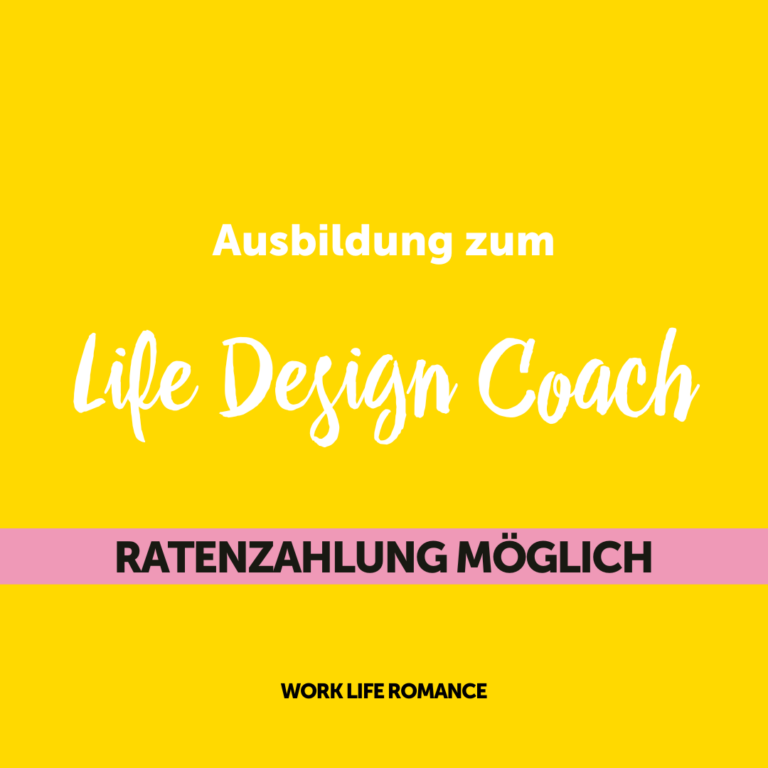 Ausbildung zum Life Design Coach – Frühjahr